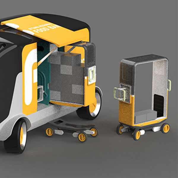 NURISH - Modular Foodbank Supply Vehicle