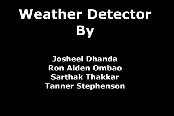 weather detector
