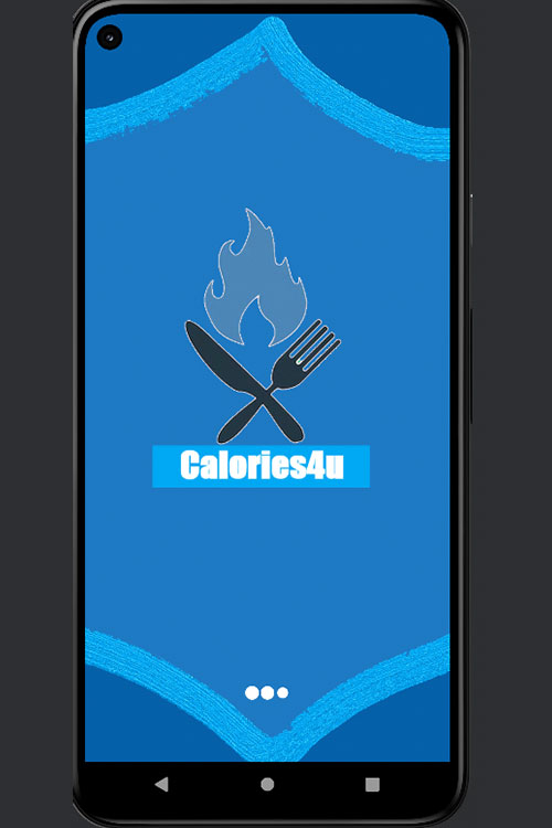Screenshot of Calories4U Splash screen
