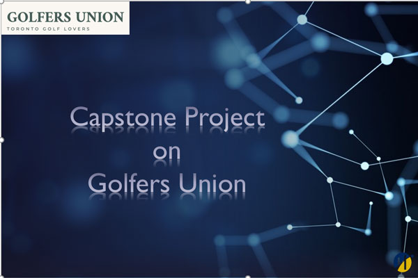 capstone project on golfers union
