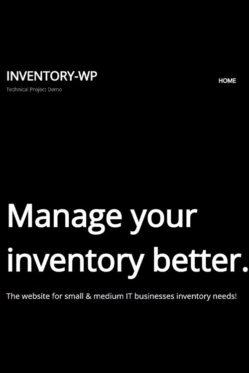Manage Your Inventory Better!