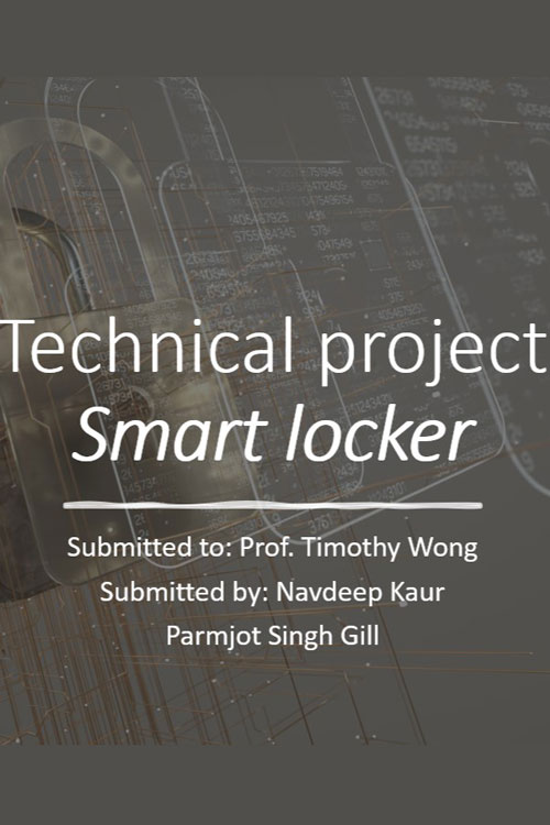 technical project: smart locker