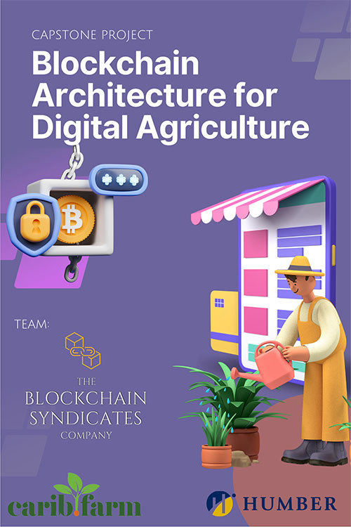 Blockchain Architecture for Digital Agriculture Poster