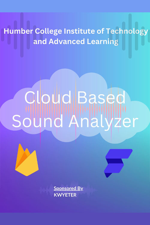 Cloud Based Sound Analyzer Poster