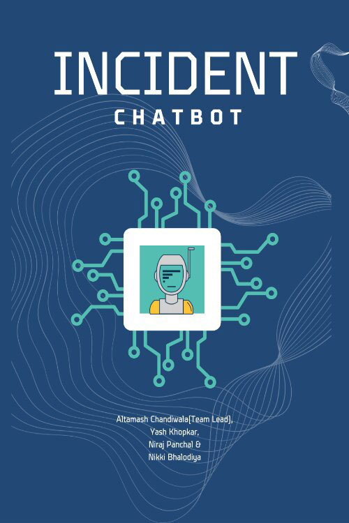 Poster for the project INCIDENT CHATBOT FOR TTC