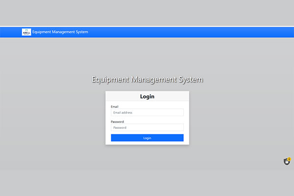 video of Inventory/Equipment Management System