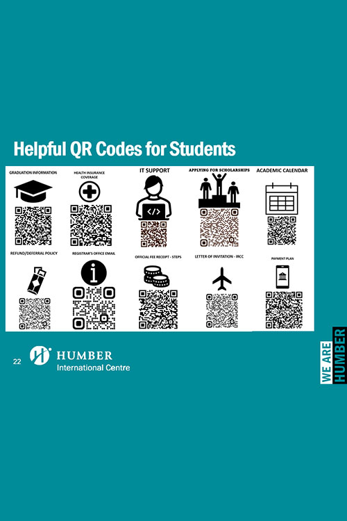 Poster for the project QR Code and Database Integration Signage Project