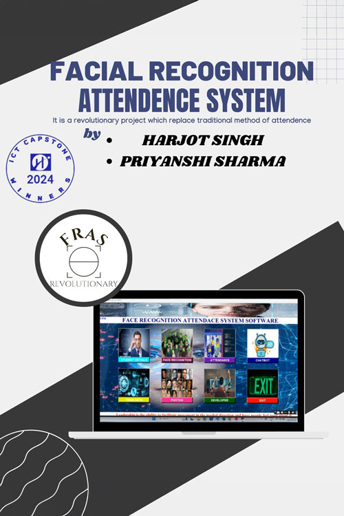 Facial Recognition Attendance System Project poster