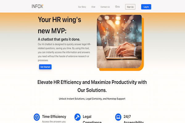 Infox AI-Powered HR Chatbot video thumbnail