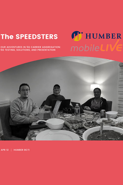 Project poster: the speedsters, our adventures in 5G carrier aggregation