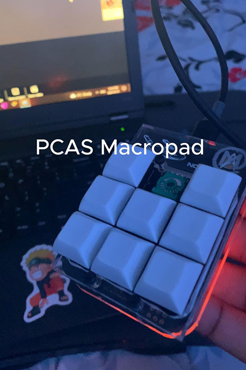 PCAS Macropad Project poster