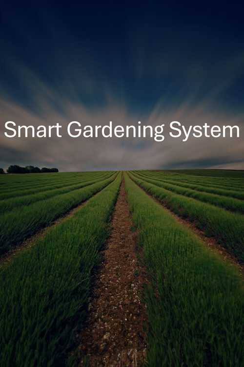 Smart Gardening System Project poster