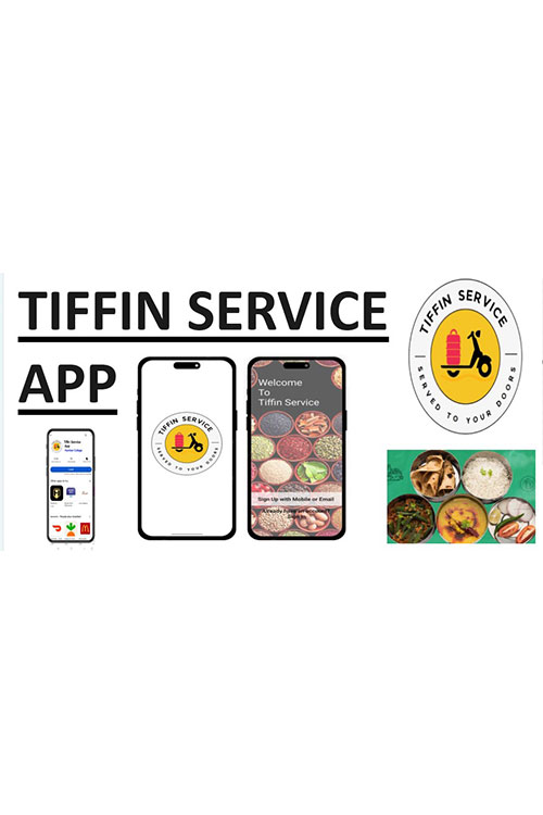 Tiffin service app Project poster