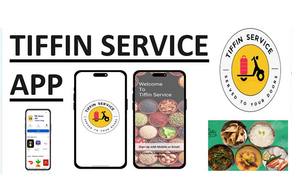 Tiffin service app project video thumbnail