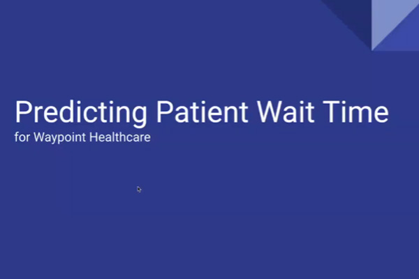 Patient Wait time Prediction video thumbnail