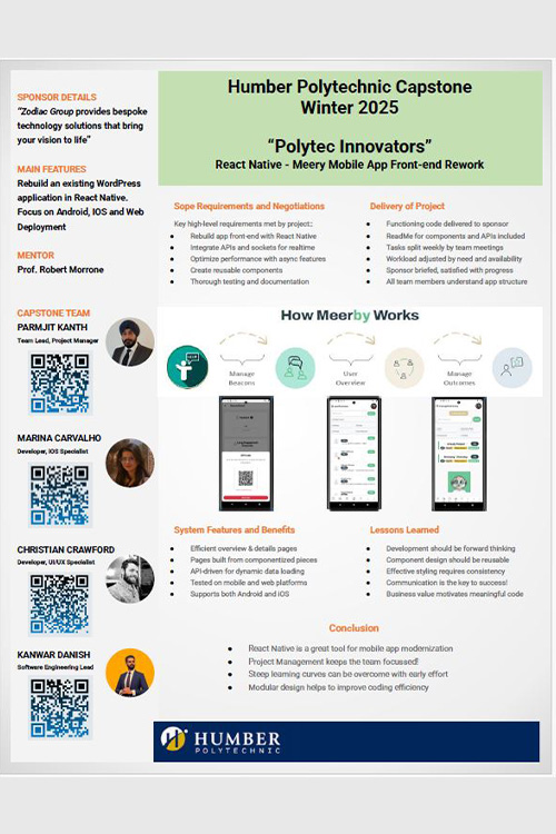 React Native - Meery Mobile App Front-end Rework Project poster