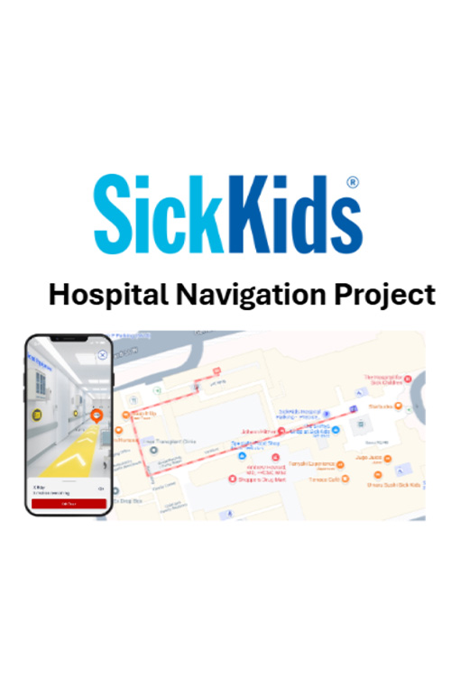 Sickkids Hospital Navigation App Project poster