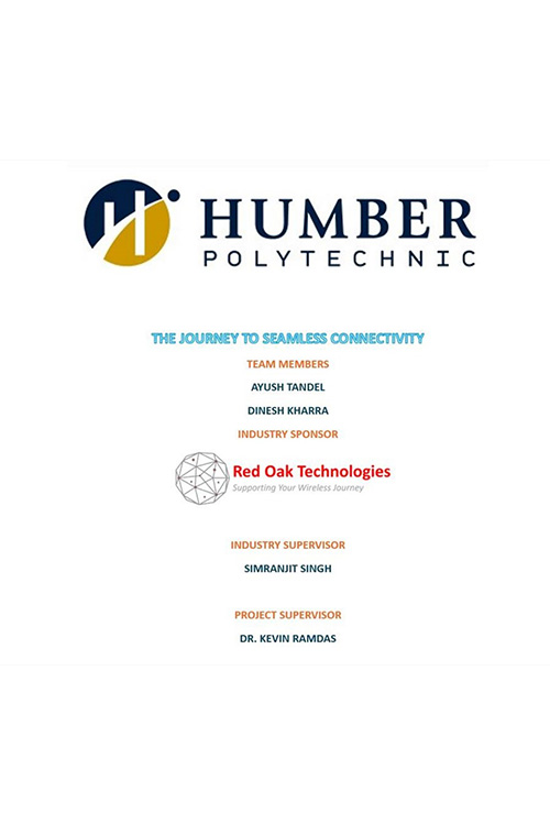 THE JOURNEY TO THE SEAMLESS CONNECTIVITY Project poster