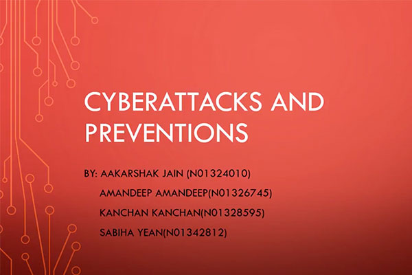Cyber Attacks overview