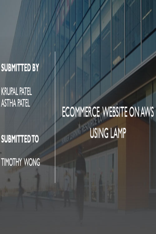 E-Commerce Website on AWS Using LAMP