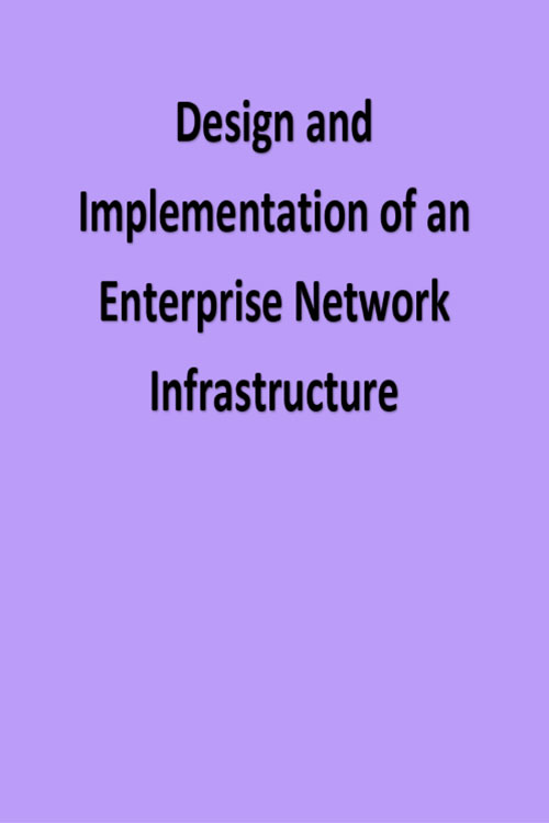 Enterprise Network Infrastructure Poster