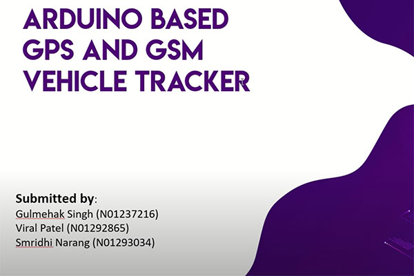 GPS and GSM tracker using Arduino video