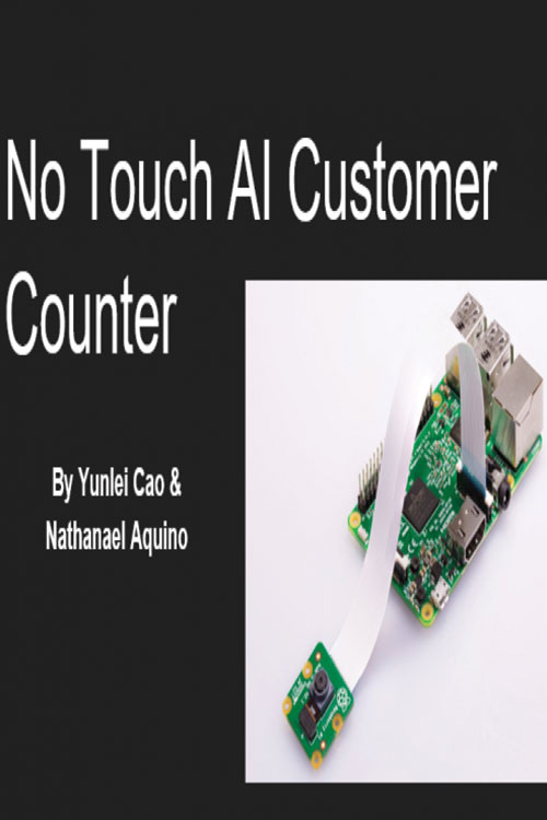 No Touch Al Customer Counter