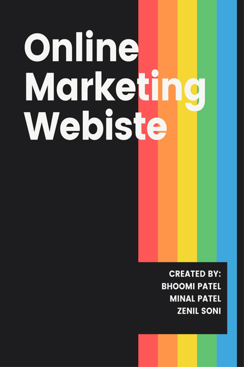 Online Marketing Website Poster