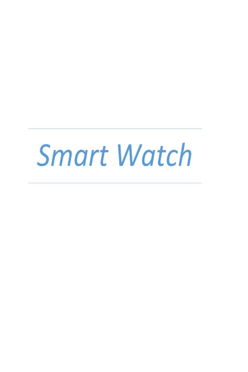 Smart Watch Poster
