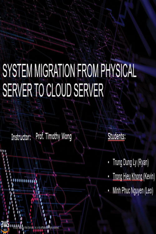 System Migration From Physical Server to Cloud Server Poster