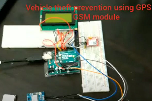 Vehicle Theft Prevention System using GPS and GSM Module video