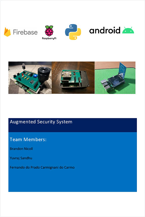 Augmented Security System Poster