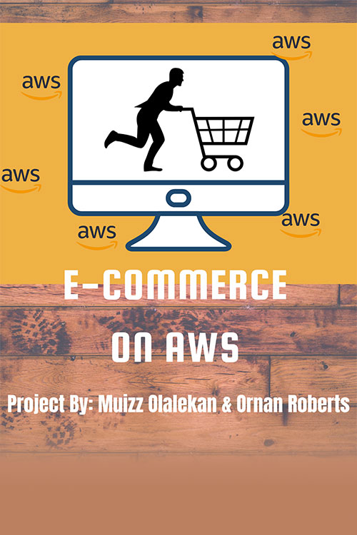 E-Commerce Website on AWS poster