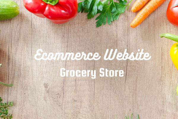E-commerce Website Grocery Store video