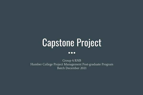 Capstone Project Group 4 RNB video