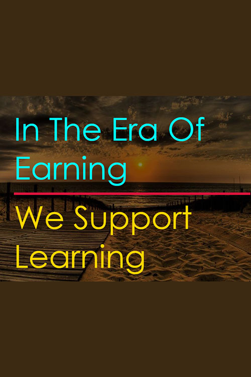 Online Learning Website Poster
