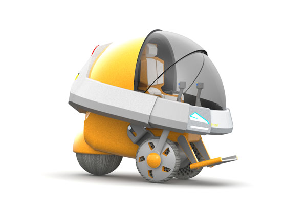 3D render of the PIVOT vehicle