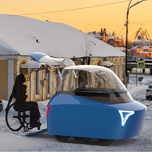 Skaði - Seasonal Mobility For Wheelchairs