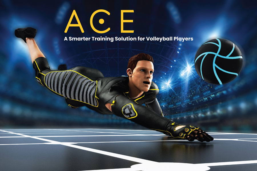 ACE a smarter training solution for volleyball
