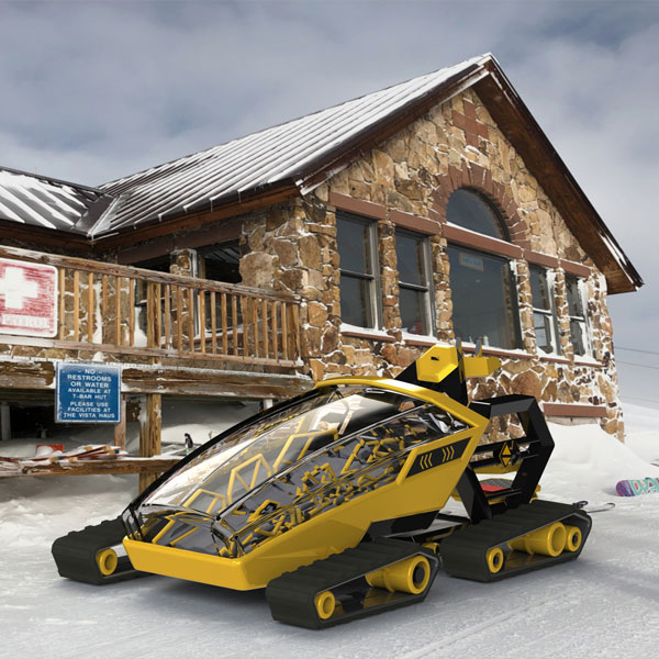 HX-TRAIL: Ski Resort Emergency Response Vehicle
