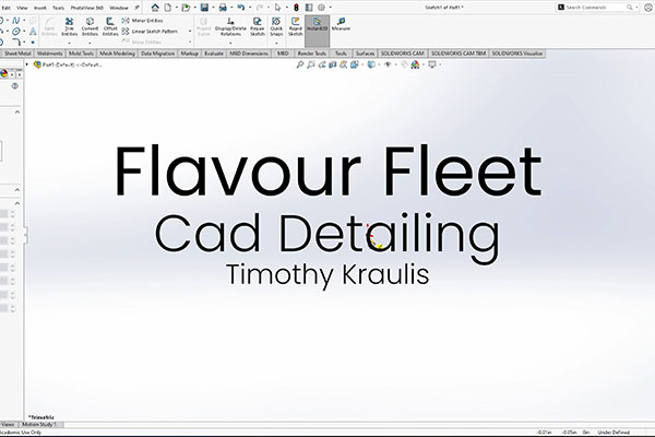 Video of FLAVOUR FLEET CAD Model